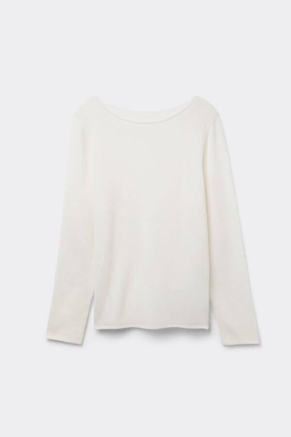 1 Kaszmirowa bluzka z długim rękawem 1 Kaszmirowa bluzka z długim rękawem