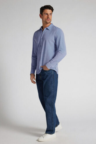 Bawełniana koszula z pikowanego materiału