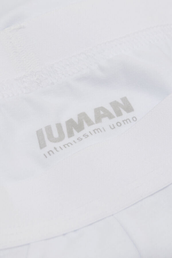 Bawełniane majtki z widoczną gumką Bawełniane majtki z widoczną gumką