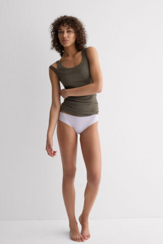 Bezszwowe majtki bawełniane