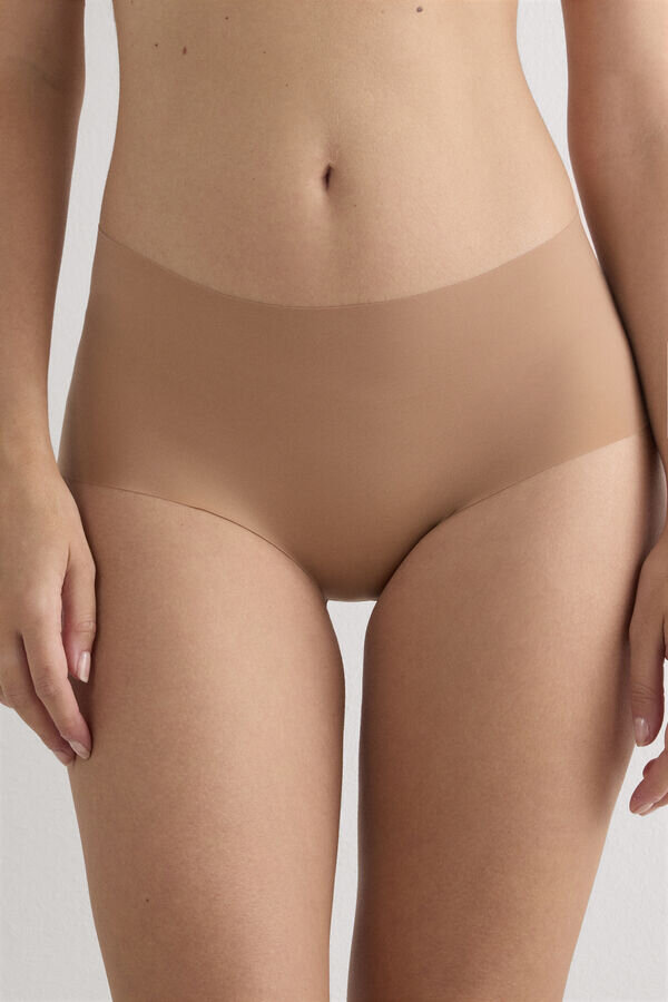 Bezszwowe majtki hipster z mikrofibry Bezszwowe majtki hipster z mikrofibry