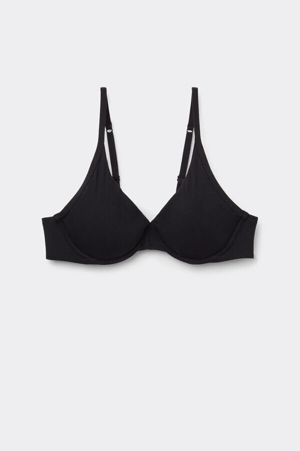 Biustonosz balkonetkowy Amalia z ultralekkiej bawełny Biustonosz balkonetkowy Amalia z ultralekkiej bawełny