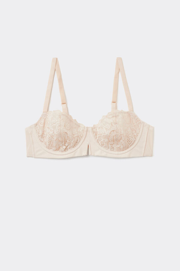 Biustonosz balkonetkowy Denise z koronką Biustonosz balkonetkowy Denise z koronką