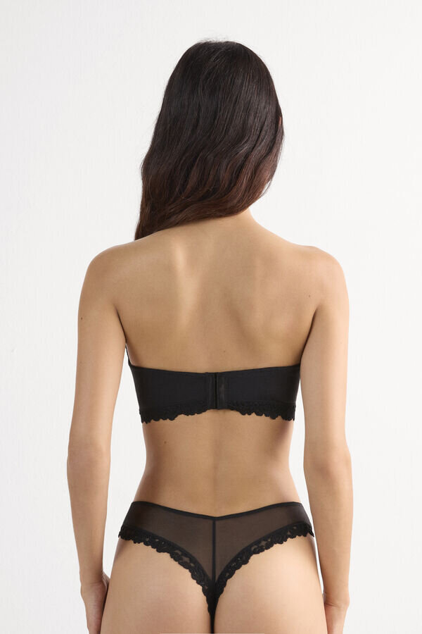 Biustonosz bandeau Pretty Flowers Biustonosz bandeau Pretty Flowers