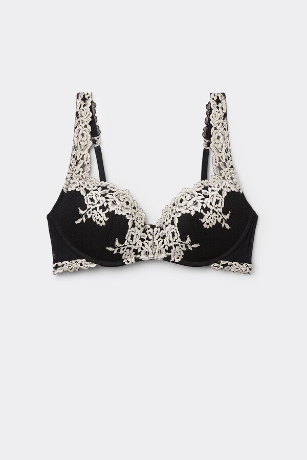 Biustonosz push-up Pretty Flowers Gioia Super Biustonosz push-up Pretty Flowers Gioia Super