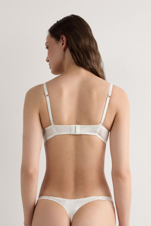 Biustonosz Simona Super Push-Up z jedwabiu Biustonosz Simona Super Push-Up z jedwabiu