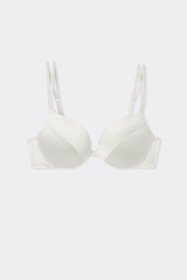 Biustonosz Simona Super Push-Up z jedwabiu Biustonosz Simona Super Push-Up z jedwabiu