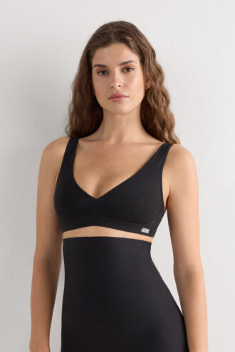 Biustonosz trójkątny Lara z bawełny