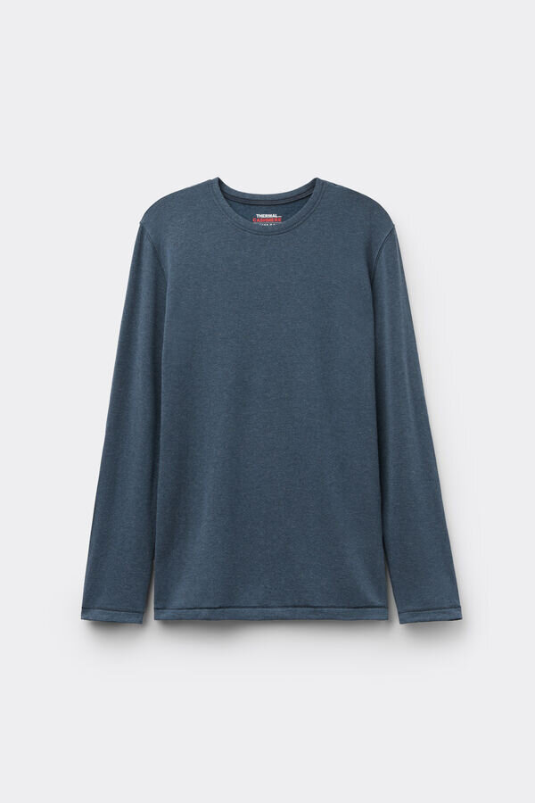 Bluzka z długim rękawem z modalu i kaszmiru Bluzka z długim rękawem z modalu i kaszmiru