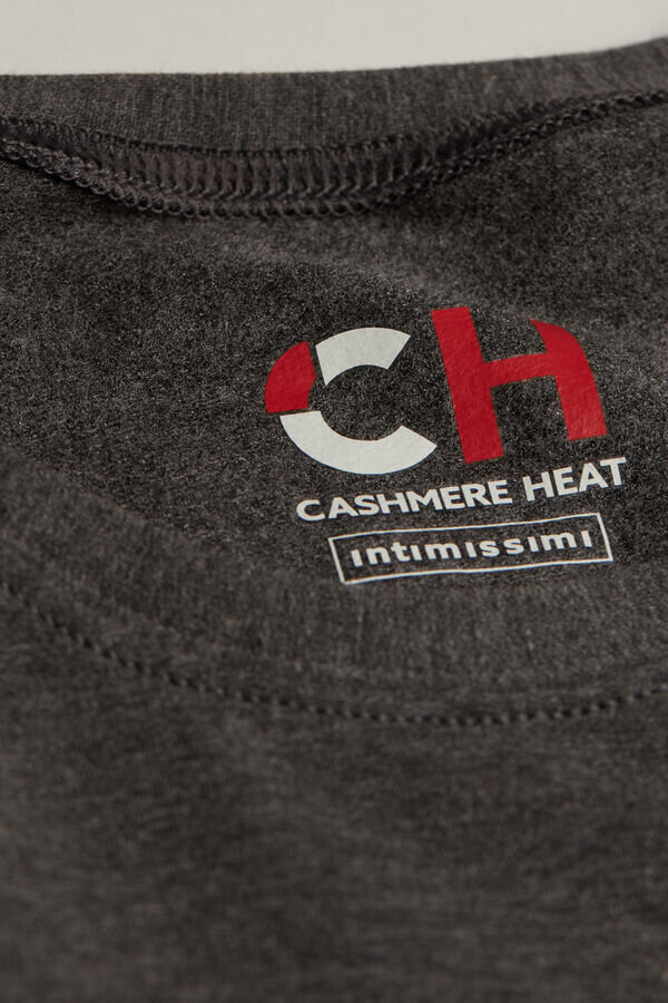 Bluzka z długim rękawem z modalu i kaszmiru Bluzka z długim rękawem z modalu i kaszmiru