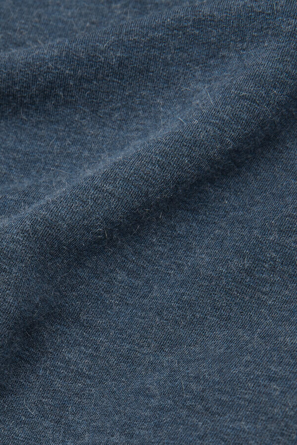 Bluzka z długim rękawem z modalu i kaszmiru Bluzka z długim rękawem z modalu i kaszmiru