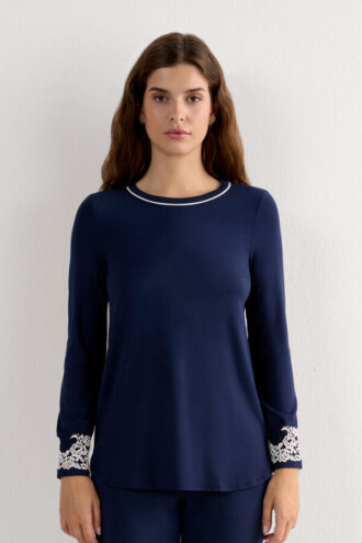 Bluzka z modalu Pretty Flowers