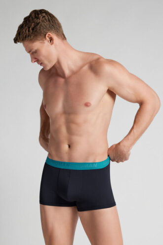 Bokserki z mikrofibry z logo