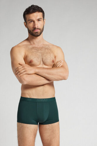 Bokserki z mikrofibry z logo