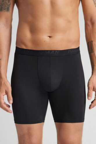 Długie bokserki z mikrofibry