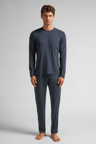 Długie piżamy z mikromodalu