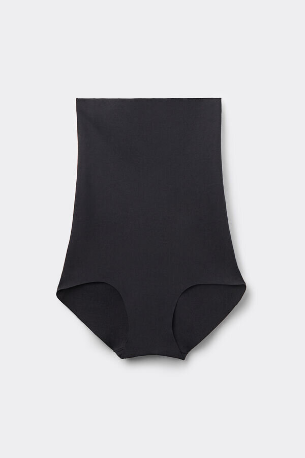 Jasne, modelujące majtki z wysokim stanem z bawełny Jasne, modelujące majtki z wysokim stanem z bawełny