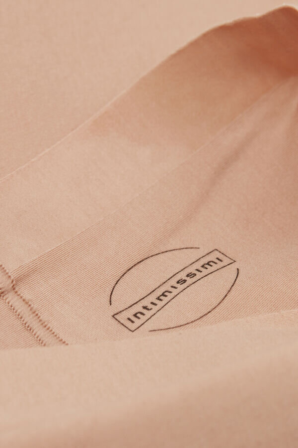 Jasne, modelujące majtki z wysokim stanem z bawełny Jasne, modelujące majtki z wysokim stanem z bawełny