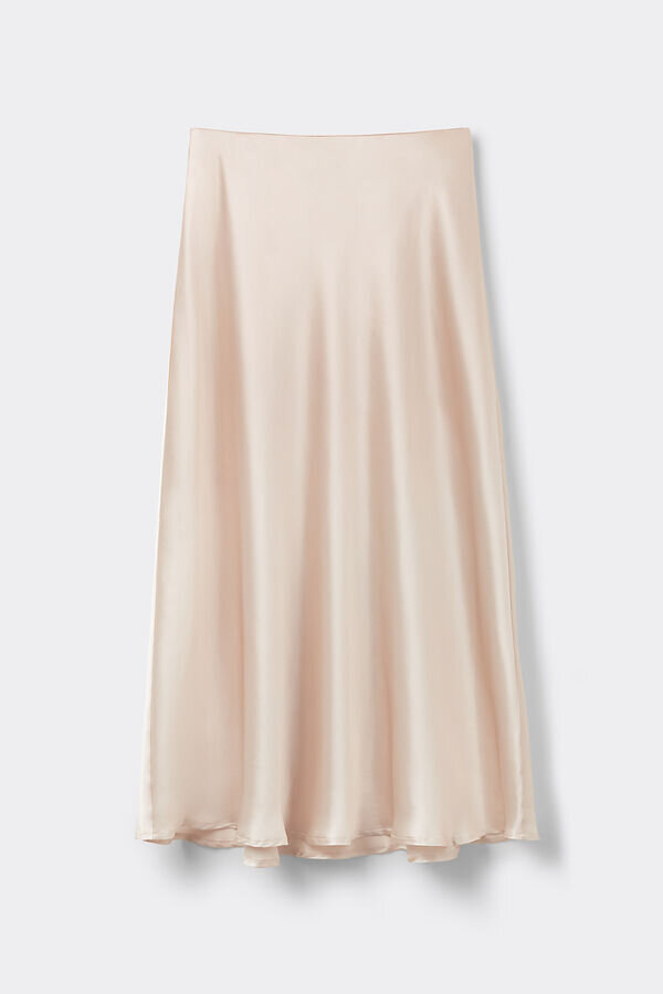 Jedwabna spódnica midi Jedwabna spódnica midi