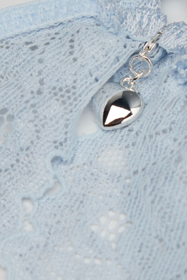 Jedwabny biustonosz push-up Monica z jedwabiu i koronki Jedwabny biustonosz push-up Monica z jedwabiu i koronki