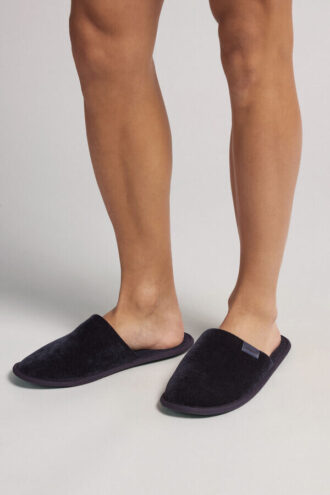 Kapcie w jednolitym kolorze