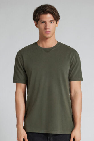 Kolekcja Washed Koszulka z pikowanego materiału