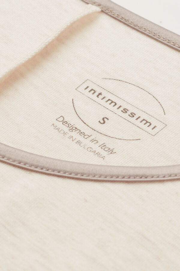 Koronkowa koszulka nocna z krótkim rękawem Koronkowa koszulka nocna z krótkim rękawem