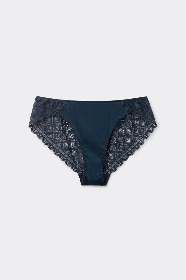 Koronkowe i jedwabne figi bikini Koronkowe i jedwabne figi bikini