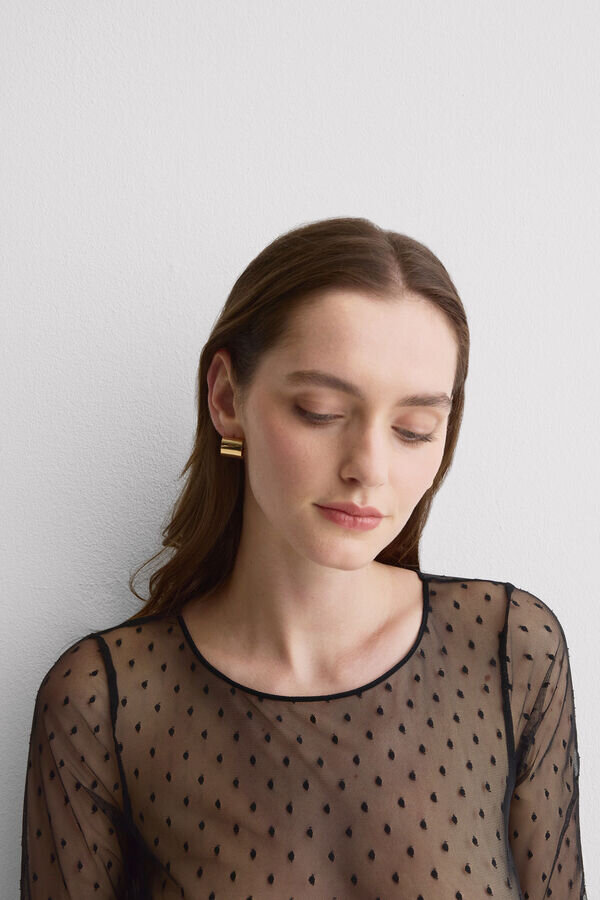 Koronkowy Lace Bodysuit z długim rękawem Flirt Fearlessly Koronkowy Lace Bodysuit z długim rękawem Flirt Fearlessly