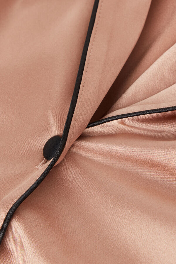 Koszula męska z krótkim rękawem z jedwabiu Koszula męska z krótkim rękawem z jedwabiu