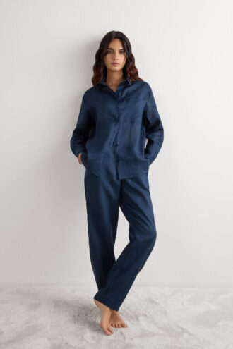 Koszula z czystego lnu