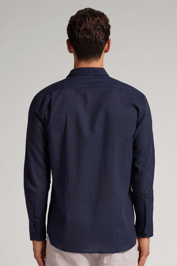 Koszula z lnu i bawełny Koszula z lnu i bawełny