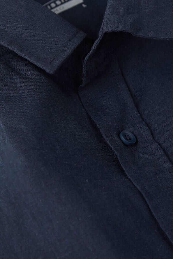 Koszula z lnu i bawełny Koszula z lnu i bawełny