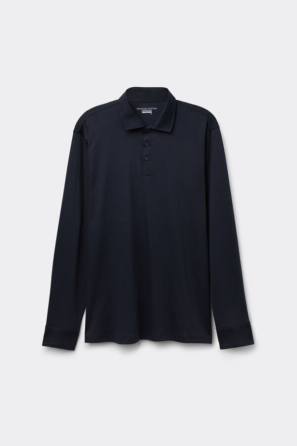 Koszulka polo z merceryzowanej bawełny premium Koszulka polo z merceryzowanej bawełny premium