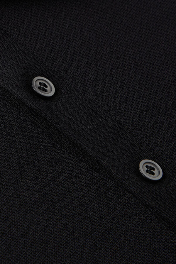 Koszulka polo z wiskozy i nylonu Koszulka polo z wiskozy i nylonu