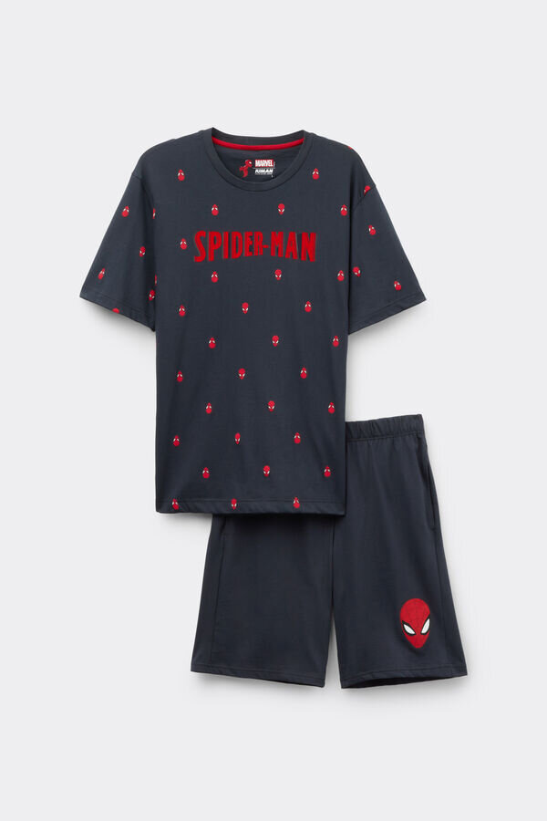 Krótka bawełniana piżama Spider-Man Marvel Krótka bawełniana piżama Spider-Man Marvel
