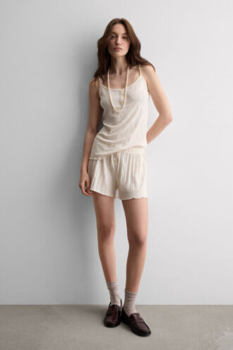 Krótka piżama Sweet Pointelle