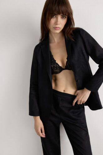 Kurtka z czystego lnu