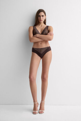 Majtki bezszwowe Pretty Flowers z bawełny