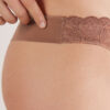 Majtki Brazilian z koronki i mikrofibry