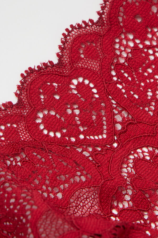 Majtki z koronką z niskim stanem Majtki z koronką z niskim stanem