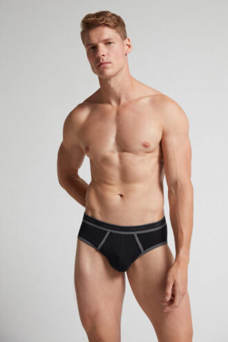 Majtki z najwyższej jakości bawełny z logo