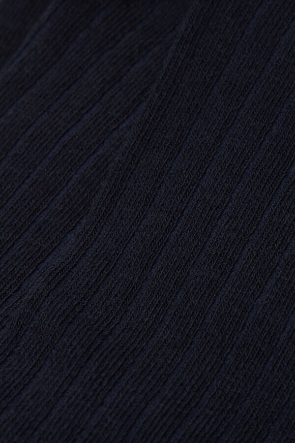 Miękkie bawełniane podkolanówki w prążki Miękkie bawełniane podkolanówki w prążki