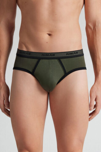 Męskie majtki z najwyższej jakości bawełny z logo