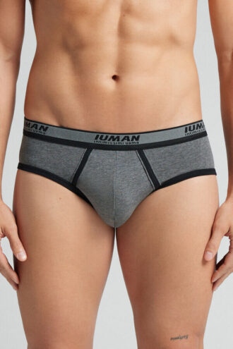 Męskie majtki z najwyższej jakości bawełny z logo