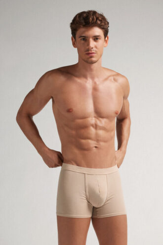 Naturalne, świeże bokserki bawełniane