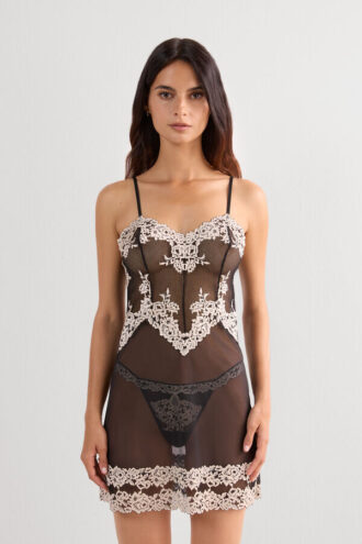 Sukienka babydoll Pretty Flowers