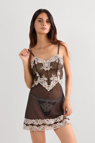 Sukienka babydoll Pretty Flowers