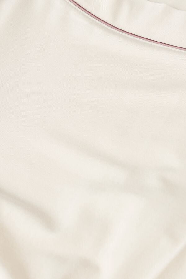 Szorty modalowe z kontrastową lamówką Szorty modalowe z kontrastową lamówką