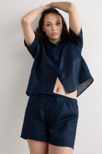 Szorty z czystego lnu Szorty z czystego lnu